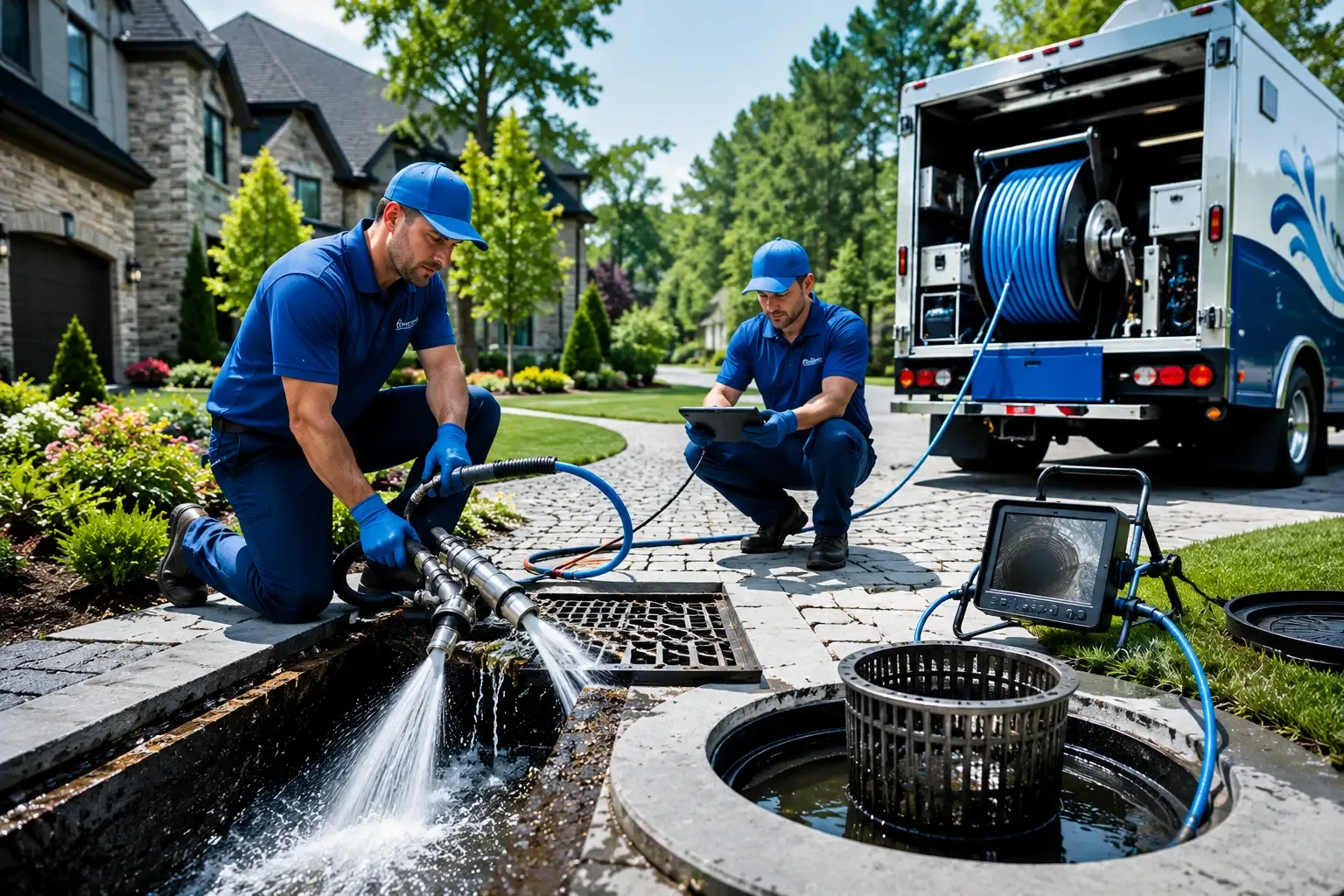 Local outdoor drain cleaning professionals in Prairie City, IL