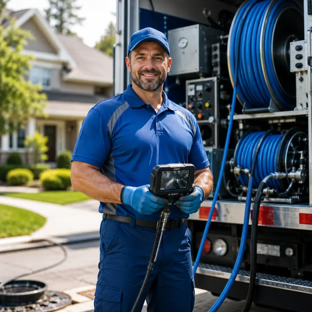 Local outdoor drain cleaning specialists in Prairie City, IL